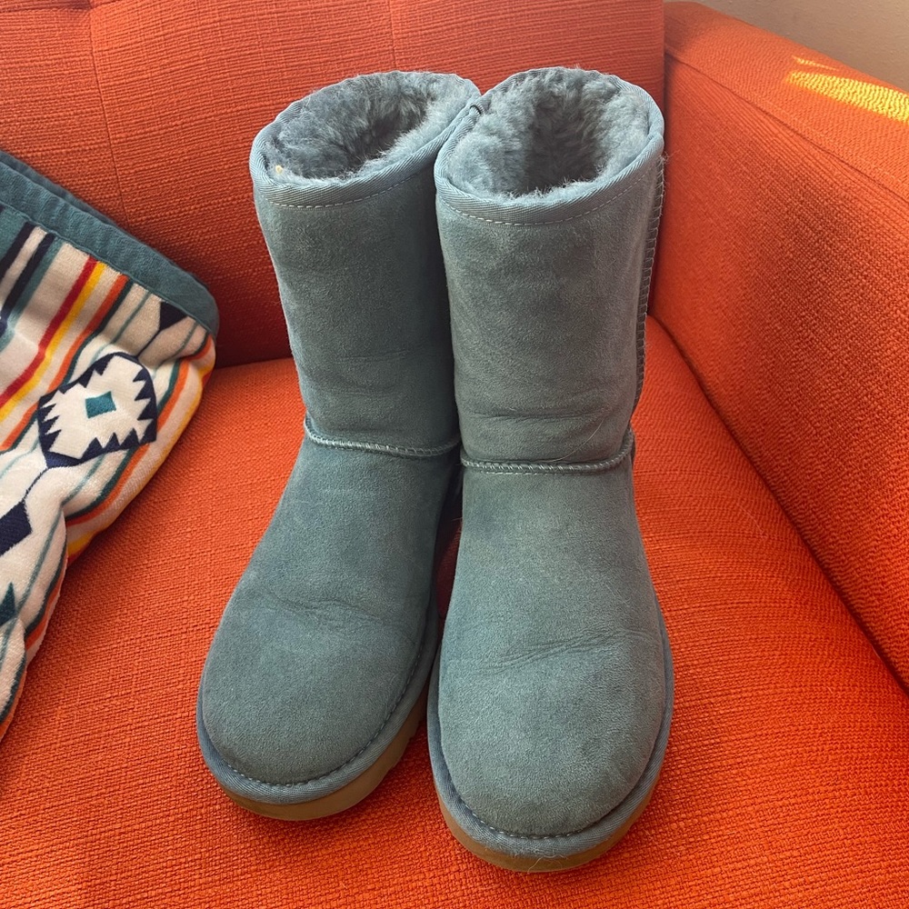 Blue classic short Ugg boots womens 8